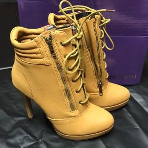 Madden Girl High Heel Ankle Booties
